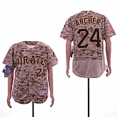 Pirates 24 Chris Archer Camo Flexbase Jersey Sguo,baseball caps,new era cap wholesale,wholesale hats